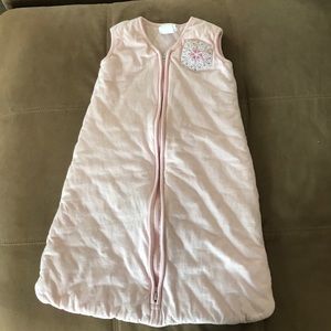 Halo Sleep Sack Cotton Winter Quilted Small Pink